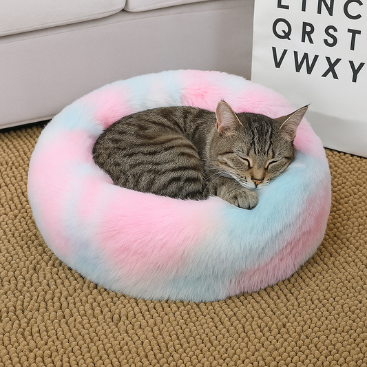 Cozy Donut Pet Bed