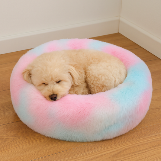 Cozy Donut Pet Bed